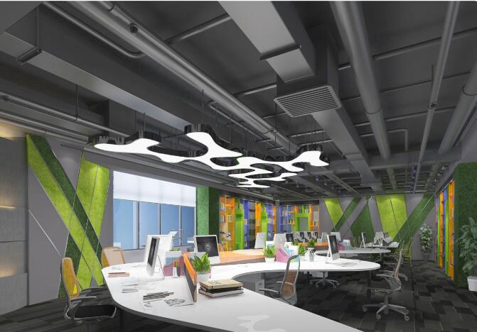 如何在办公室装修设计中搭配色彩，展现出更多的生机和活力呢？
